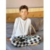 Ekouaer Boys Pajama Pants 3 Pack Sleep Kids Pajama Bottoms(B-pattern7)