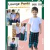 Ekouaer Boys Pajama Pants 3 Pack Sleep Kids Pajama Bottoms(B-pattern8)