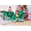 Ekouaer Matching Christmas Family Pajamas Sets Couples X-mas Holiday Pjs for Women Men