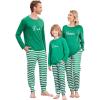 Ekouaer Matching Christmas Family Pajamas Sets Couples X-mas Holiday Pjs for Women Men