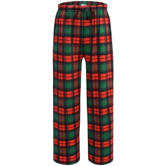 imageEkouaer Boys Pajama Pants Soft Lounge Pants Comfy Plaid Pajama Bottoms Elastic Waist PJS BottomsPattern5