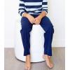 Ekouaer Boys Pajama Pants Soft Lounge Pants Comfy Plaid Pajama Bottoms Elastic Waist PJS Bottoms(Pure Navy Blue)