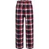 Ekouaer Boys Pajama Pants Soft Lounge Pants Comfy Plaid Pajama Bottoms Elastic Waist PJS Bottoms(A-yarn Dyed Lattice2)