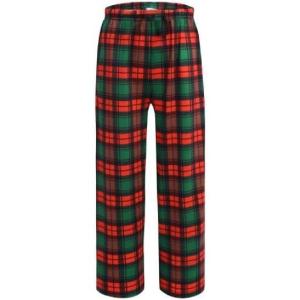 Ekouaer Boys Pajama Pants Soft Lounge Pants Comfy Plaid Pajama Bottoms Elastic Waist PJS Bottoms(Pattern5)