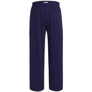Ekouaer Boys Pajama Pants Soft Lounge Pants Comfy Plaid Pajama Bottoms Elastic Waist PJS Bottoms(Pure Navy Blue)