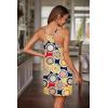 Ekouaer Nightgowns for Women Cotton Sleepwear Sexy Sleep Shirt Adjustable Spaghetti Strap Night Gowns with Pockets S-3XL(Mandala)