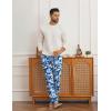 Ekouaer Mens Pajama Pants Lounge Pants with Pockets Soft Sleep Pants Loose Fit Pj Bottoms with Drawstring S-XXL(Blue Camouflage+green Camouflage)