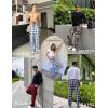 Ekouaer Mens Pajama Pants Lounge Pants with Pockets Soft Sleep Pants Loose Fit Pj Bottoms with Drawstring S-XXL(Navy Blue)