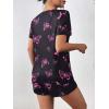 Ekouaer Women’s Pajama Sets Short Sleeve Pjs 2 Piece Top and Shorts Sleepwear Comfy Soft Lounge Sets with Pockets(Pink Butterfly)