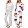 Pink Floral white Floral