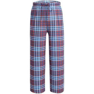 Ekouaer Boys Pajama Pants Soft Lounge Pants Comfy Plaid Pajama Bottoms Elastic Waist PJS Bottoms(Blue Purple Plaid)