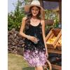 Ekouaer Nightgowns for Women Spaghetti Strap Sleepwear Sleeveless Sleep Dress with Pockets(Cherry Blossoms)