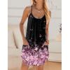 Ekouaer Nightgowns for Women Spaghetti Strap Sleepwear Sleeveless Sleep Dress with Pockets(Cherry Blossoms)