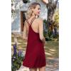 Ekouaer 2 Pack Nightgowns for Women Racerback Sleeveless Night Shirt Sexy Sleep Dress Spaghetti Strap Sleepwear S-XXXL(2 Pack-black/Wine Red)