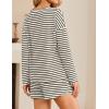 Ekouaer 3 Piece Waffle Knit Lounge Set for Women, Long Sleeve and Cami Top with Shorts Pajama Sets for All Seasons(Black/Beige)