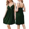 Ekouaer Maternity Nursing Gown and Robe Set Lace Nursing Nightgown for Breastfeeding Labor Delivery gowns for Hospital(Emerald Green)