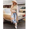 Ekouaer Thermal Turtleneck Shirt Women Ribbed Long Sleeve Mock Neck Tops Slim Fit Lettuce Trim Base Layer(Black/Beige)