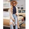 Ekouaer Thermal Turtleneck Shirt Women Ribbed Long Sleeve Mock Neck Tops Slim Fit Lettuce Trim Base Layer(Blue Purple)