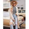 Ekouaer Thermal Turtleneck Shirt Women Ribbed Long Sleeve Mock Neck Tops Slim Fit Lettuce Trim Base Layer(Grey)