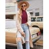 Ekouaer Thermal Turtleneck Shirt Women Ribbed Long Sleeve Mock Neck Tops Slim Fit Lettuce Trim Base Layer(Red)