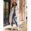 Ekouaer Women Turtleneck Tops Ribbed Long Sleeve Shirts Fall Fashion Base Layer Thermal Winter Clothes(Olive)