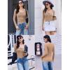 Ekouaer Women’s Long Sleeve Henley T Shirts Fall Button Tops Slim Fit Casual Blouse Soft Thermal Undershirts(Khaki)