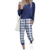 Navy Blue Plaid