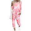 Tie Dye Pink White