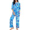 Blue Floral Print