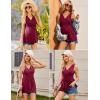 Ekouaer Women’s Maternity Tank Tops 3 Packs Sleeveless Nursing Tops V Neck Breastfeeding Shirts Pregnancy Clothes(Caramel / Grey / Wine Red(3pcs))
