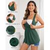 Ekouaer Women’s Maternity Tank Tops 3 Packs Sleeveless Nursing Tops V Neck Breastfeeding Shirts Pregnancy Clothes(Lake Green / Black / Lake Blue(3pcs))