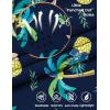 Ekouaer Mens Swim Trunks 7 Inch Quick Dry Breathable Board Shorts Beach Bathing Suit Lightweight Swimsuit Swimwear(Sunglass Pineapple)