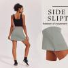 Ekouaer 16“ Golf Skorts for Woman with Inner Pockets Silicone Grippers Tennis Skirt Quick Dry Athletic Pickleball Skort(Grey Sage)