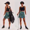 Ekouaer 16“ Golf Skorts for Woman with Inner Pockets Silicone Grippers Tennis Skirt Quick Dry Athletic Pickleball Skort(Gypsophila)
