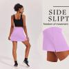 Ekouaer 16“ Golf Skorts for Woman with Inner Pockets Silicone Grippers Tennis Skirt Quick Dry Athletic Pickleball Skort(Lilac)
