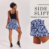 Ekouaer 16“ Golf Skorts for Woman with Inner Pockets Silicone Grippers Tennis Skirt Quick Dry Athletic Pickleball Skort(Navy Flower)