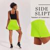 Ekouaer 16“ Golf Skorts for Woman with Inner Pockets Silicone Grippers Tennis Skirt Quick Dry Athletic Pickleball Skort(Neon Green)