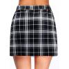 Ekouaer 16“ Golf Skorts for Woman with Inner Pockets Silicone Grippers Tennis Skirt Quick Dry Athletic Pickleball Skort(Palid)
