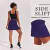 Ekouaer 16“ Golf Skorts for Woman with Inner Pockets Silicone Grippers Tennis Skirt Quick Dry Athletic Pickleball Skort(Purple)
