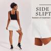 Ekouaer 16“ Golf Skorts for Woman with Inner Pockets Silicone Grippers Tennis Skirt Quick Dry Athletic Pickleball Skort(White)