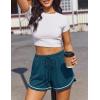 Ekouaer Pajama Shorts for Women 2026 Soft Sleep Shorts Casual Lounge Bottoms Comfy Pj Bottoms with Pockets(Teal)