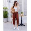 Ekouaer Womens Capri Pajama Pants 2026 Wide Leg Lounge Sleep Pants Soft Comfy Drawstring Pj Bottoms with Pockets(Buffalo Plaid)