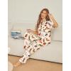 Ekouaer Womens Pajama Sets Button Down Pjs Lounge Sets 2 Piece Short Sleeve Sleepwear Soft Comfy Loungewear(Rainbow)