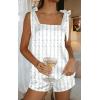 Ekouaer Womens Silk Pajama Set Bow Tie Knot Tank Top Satin Pjs Sets for Bridal Party 2 Piece Cami Shorts Sleepwear S-XXL(Vine Heart Flower)
