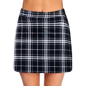 Ekouaer 16“ Golf Skorts for Woman with Inner Pockets Silicone Grippers Tennis Skirt Quick Dry Athletic Pickleball Skort(Palid)
