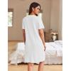Ekouaer Women Zipper Robes Waffle Short Bathrobe Lightweight House Coat with Pockets Soft Nightgown S-3XL(Pure White)