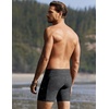 Ekouaer Mens Tight Swim Trunks Quick Dry Swim Briefs 5″ Sexy Swimwear Zip Pockets Bathing Suit with Mesh Lining(Z Gray Camo)