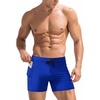 Ekouaer Mens Tight Swim Trunks Quick Dry Swim Briefs 5″ Sexy Swimwear Zip Pockets Bathing Suit with Mesh Lining(Royal Blue)