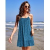 Ekouaer Nightgowns for Women Spaghetti Strap Night Gown Sleeveless Sleep Dress Chemise Sleepwear(Dog Footprints)