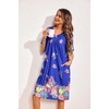 Ekouaer Womens House Dress Floral Print Nightgown with Pockets Mumu Dress(Bloom)